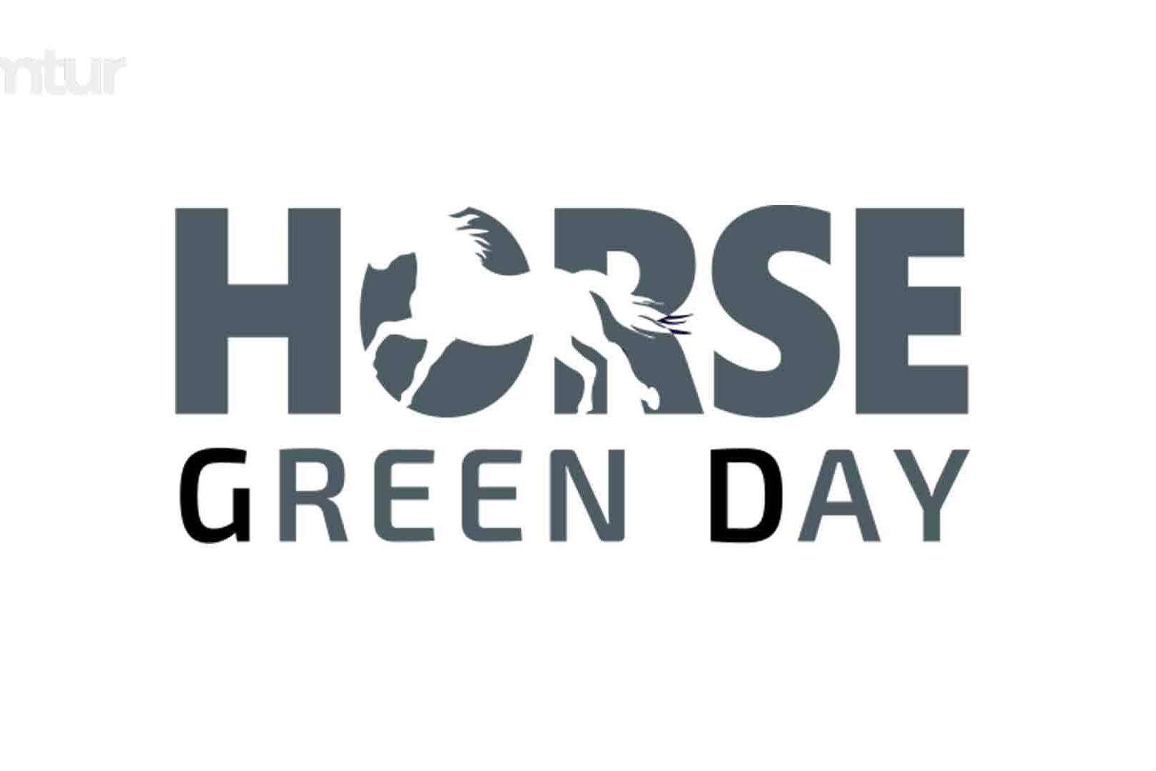 horse green day